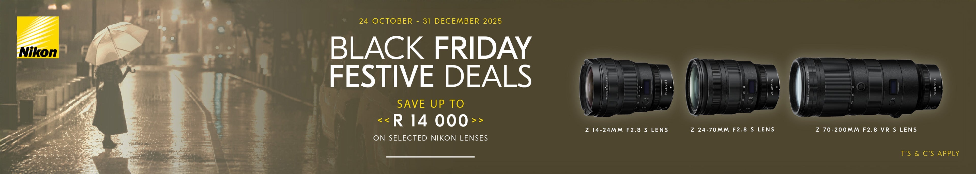 Nikon Lenses Black November