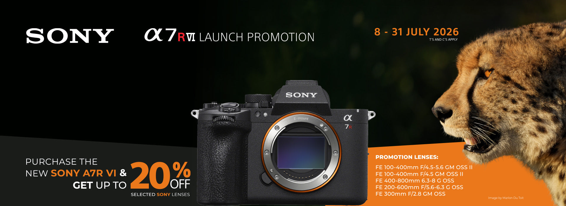 Sony A7R VI Promotion