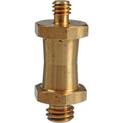 The Manfrotto 037 camera stud with 3/8" and 1/4";-20 threads fits into the 035 Super Clamp, it enables you to mount a camera on a tripod or camera head.