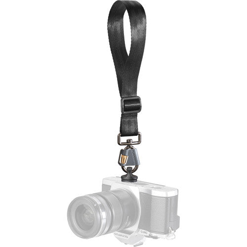 BlackRapid Wrist Breathe Camera Strap with FR-5 FastenR for secure, quick-access camera carrying.