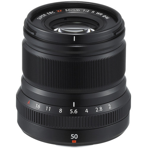 Fujifilm XF 50mm f/2 R WR Prime Lens (Black) โ Outdoorphoto