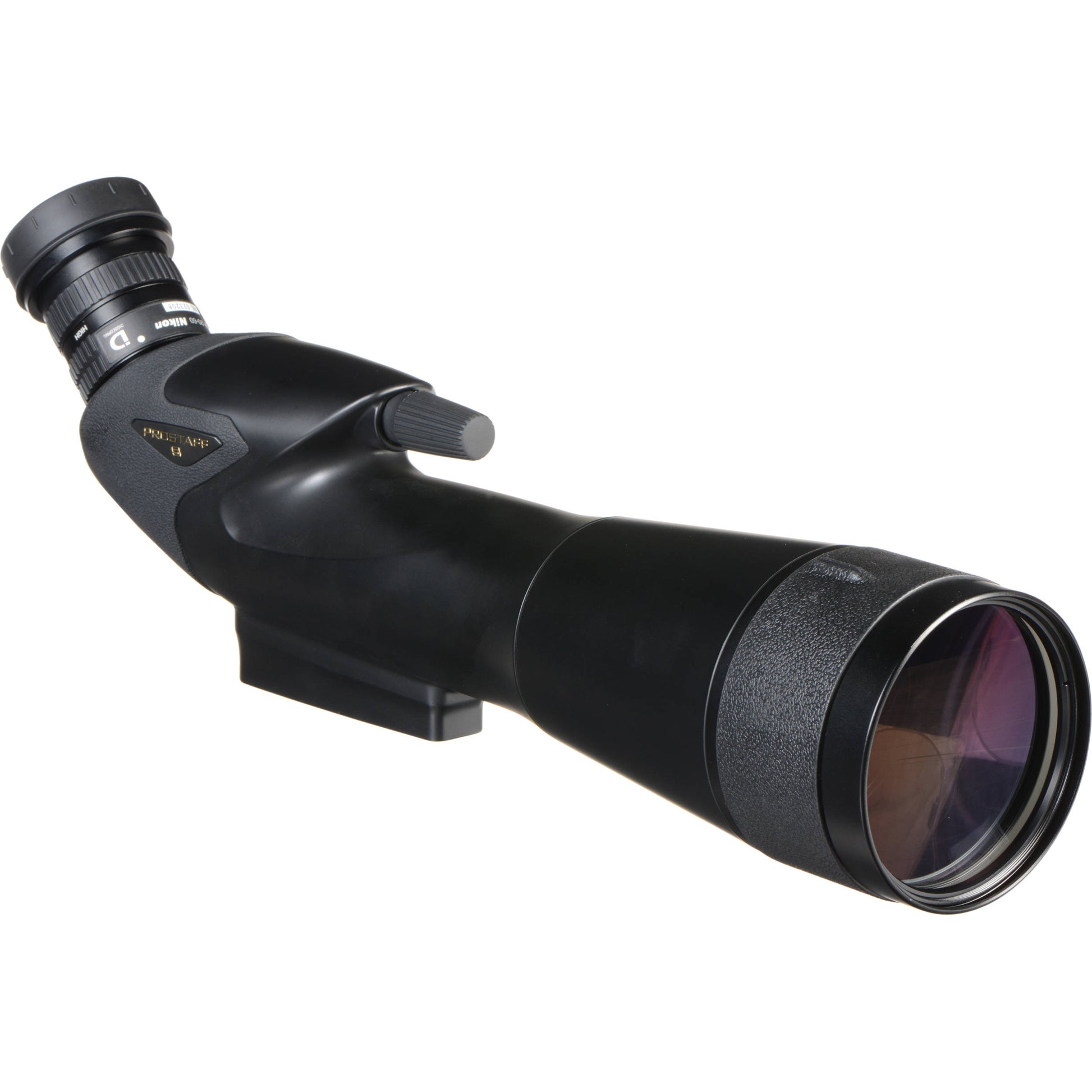 Nikon ProStaff 5 20-60x82 Spotting Scope with Angled Viewing. Compact, lightweight, with smooth ergonomic design ideal for birding.