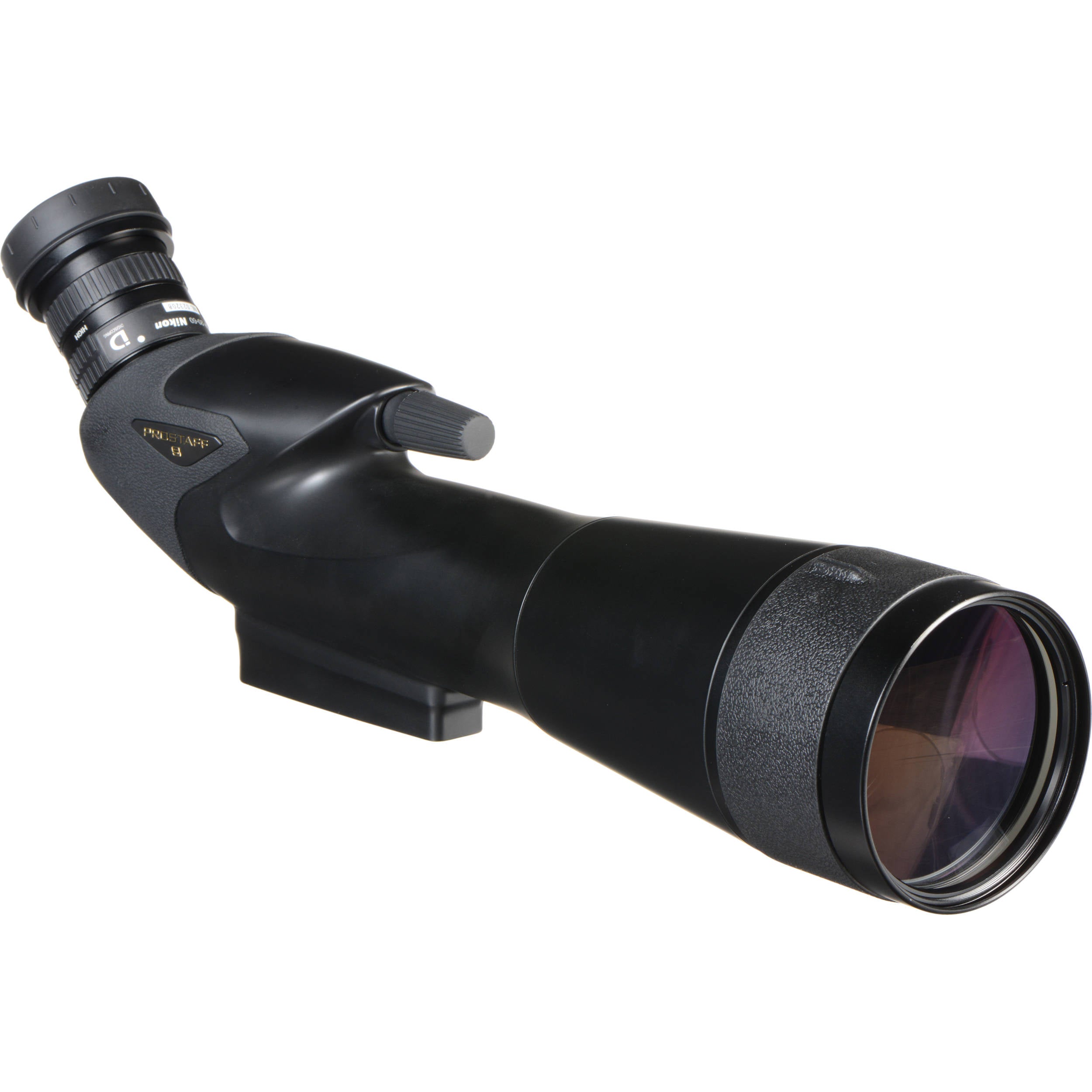 Nikon ProStaff 5 20-60x82 Spotting Scope with Angled Viewing. Compact, lightweight, with smooth ergonomic design ideal for birding.