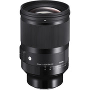 Sigma 35mm f/1.2 DG DN Art Lens for Sony E — premium full-frame lens with f/1.2 aperture, outstanding sharpness, and creamy bokeh.