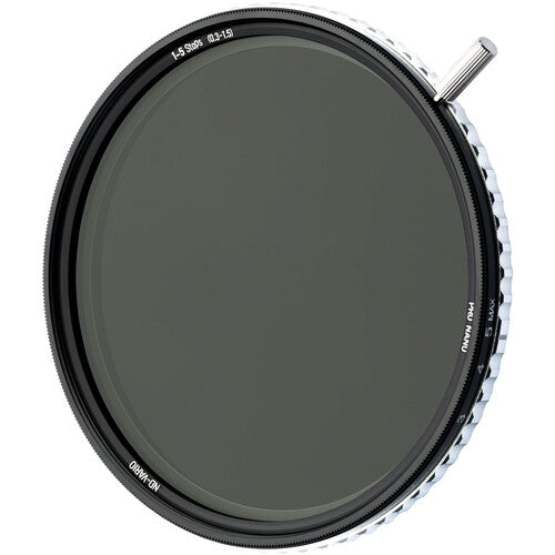 NiSi True Colour ND-VARIO 82 mm Variable Neutral Density Filter – 1–5 stops with true colour accuracy.