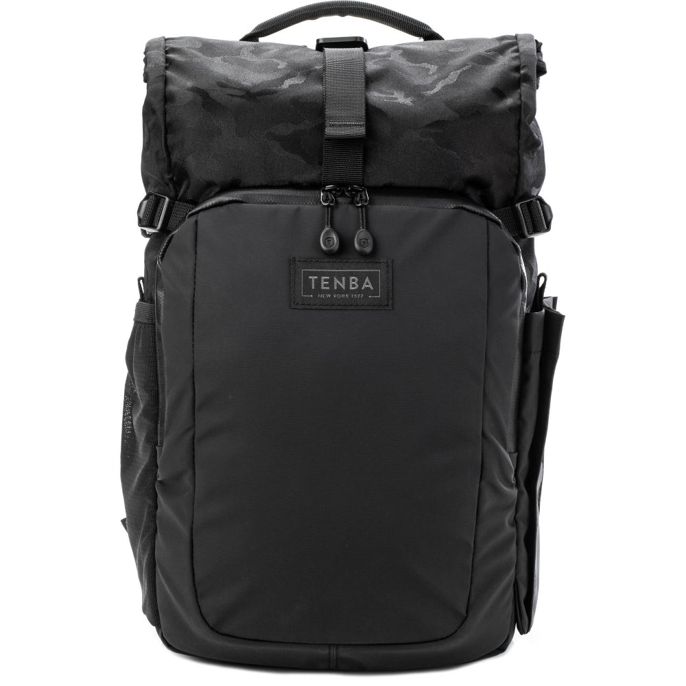 The Backpack combines vintage style with modern functionality, it offers secure camera storage, a rolltop design, and space for up to 4 lenses.