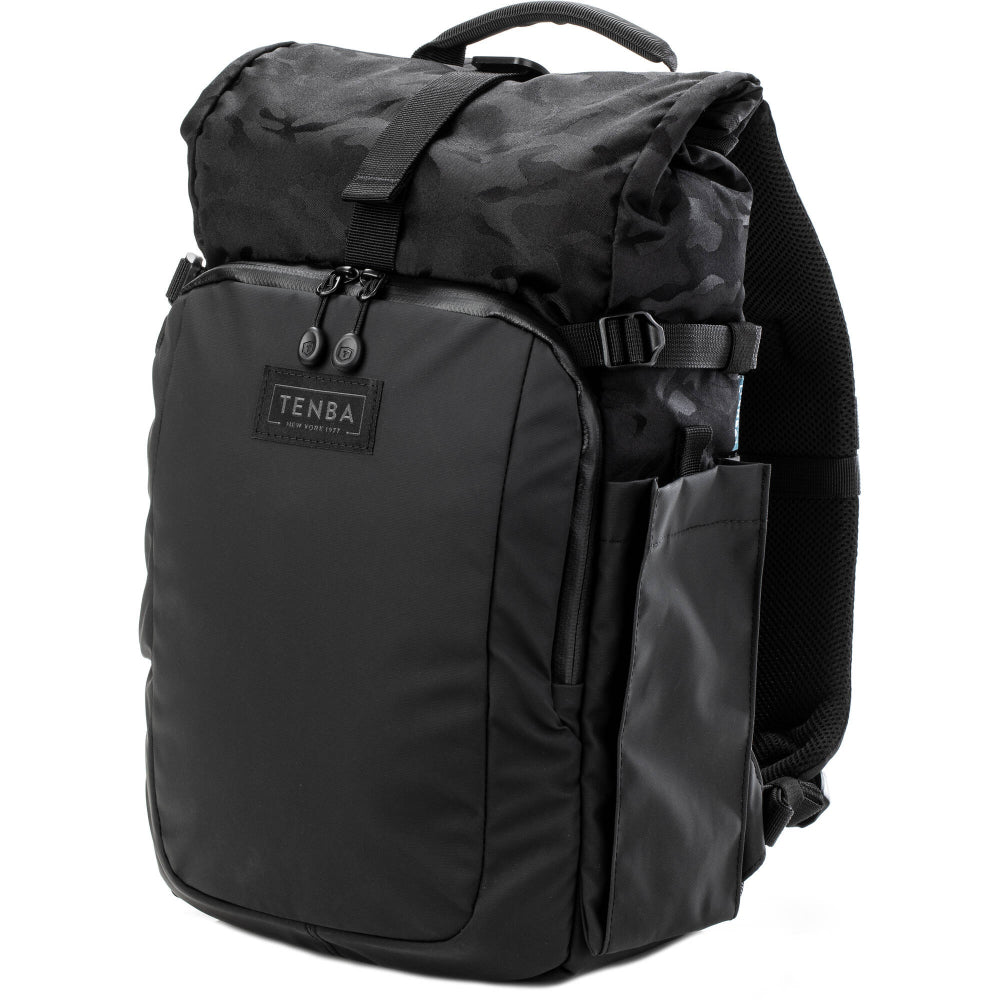 The Backpack combines vintage style with modern functionality, it offers secure camera storage, a rolltop design, and space for up to 4 lenses.