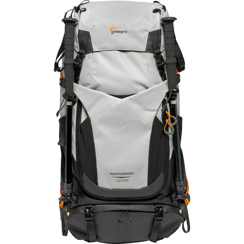 Lowepro PhotoSport PRO 55L AW III (S-M) adventure camera backpack with removable insert and weather protection.