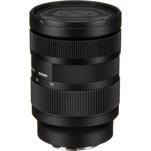 Sigma 28-70mm f/2.8 DG DN Contemporary standard zoom lens for full-frame mirrorless cameras featuring constant f/2.8 aperture, advanced optics, and compact lightweight design.