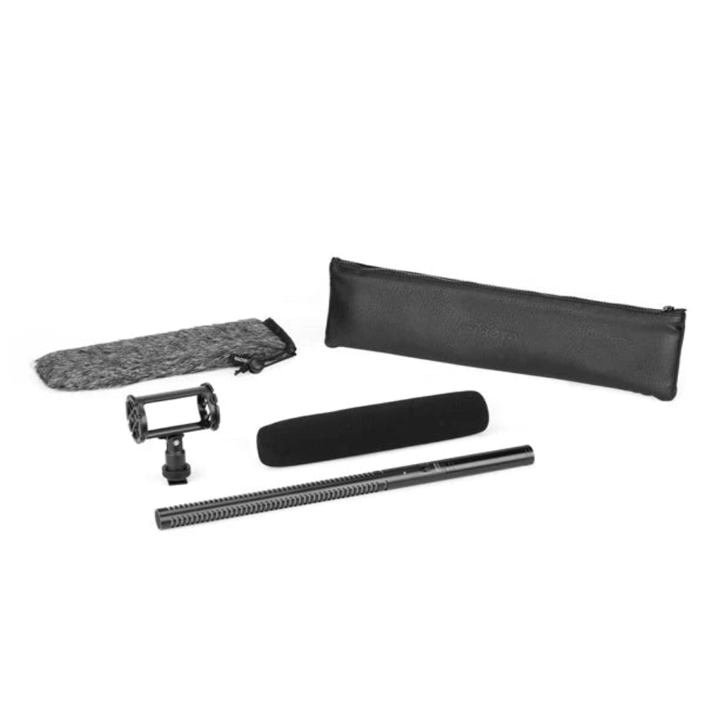 The Boya BY-BM6060L is a super-cardioid shotgun microphone offering precise directionality, ideal for capturing clear sound in films and sound design.