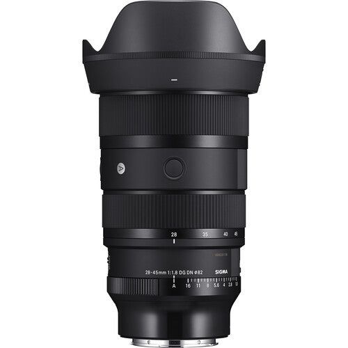 Sigma 28-45mm f/1.8 DG DN wide-angle zoom lens for full-frame mirrorless cameras with bright constant aperture