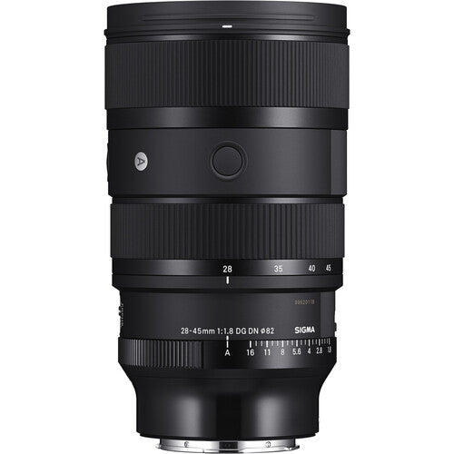 Sigma 28-45mm f/1.8 DG DN wide-angle zoom lens for full-frame mirrorless cameras with bright constant aperture