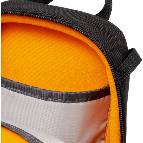 Lowepro ProTactic CS 60 III small hard accessory case with FormShell protection and SlipLock attachment.