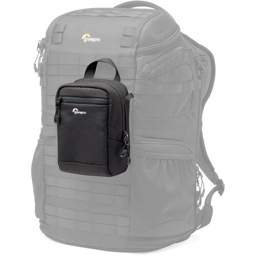 Lowepro ProTactic CS 60 III small hard accessory case with FormShell protection and SlipLock attachment.