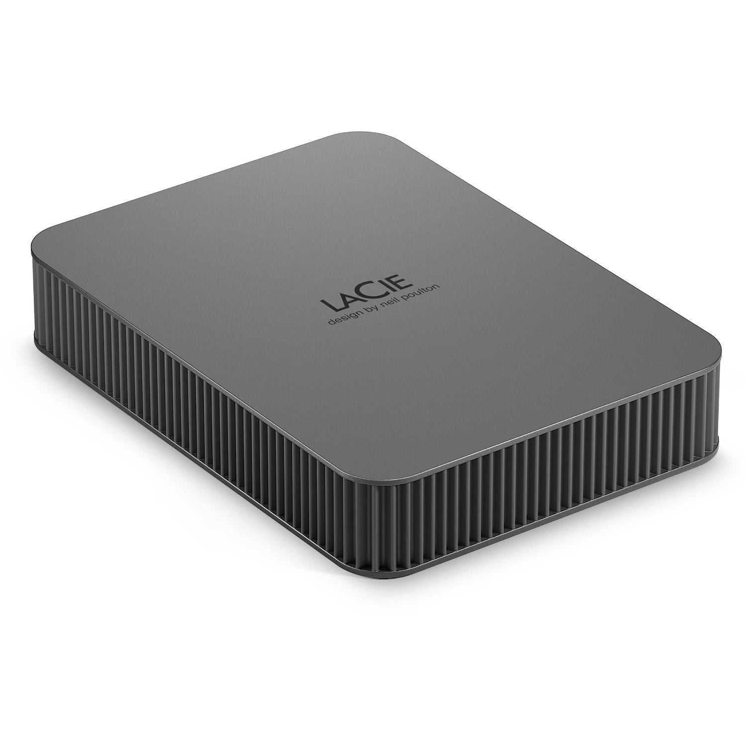 This compact, portable, external hard drive provides a safe space to transfer, store and backup your content while on the go.