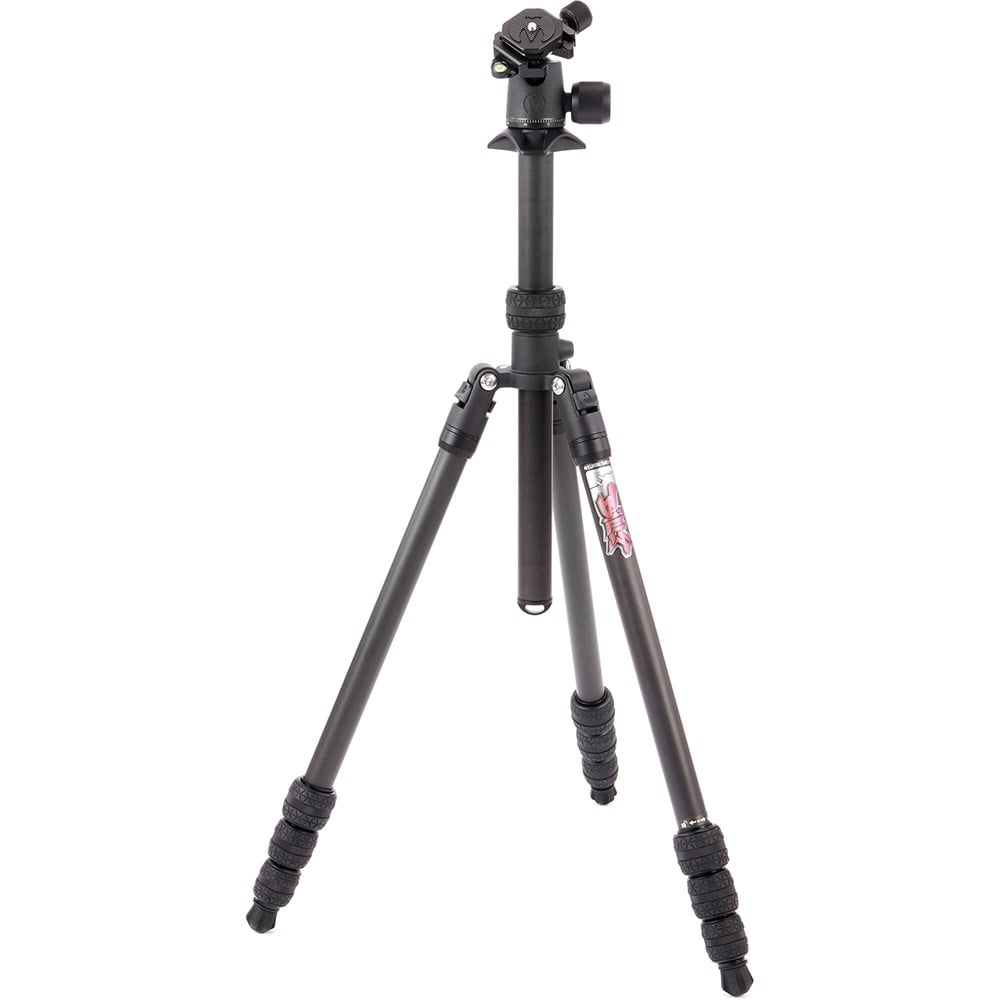 3 Legged Thing Punks Billy 2.0 Tripod with AirHed Neo 2.0 in matte black for versatile, stable photography and videography.