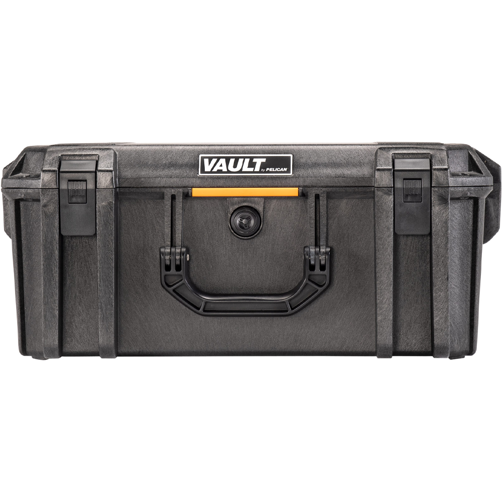 Store, protect and transport your photo gear with the crushproof, dustproof, weather-resistant Pelican Vault V550 Standard Equipment Case with Foam Insert.