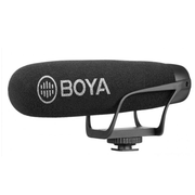 Boya BY-BM2021 Camera-Mount Supercardioid Shotgun Microphone