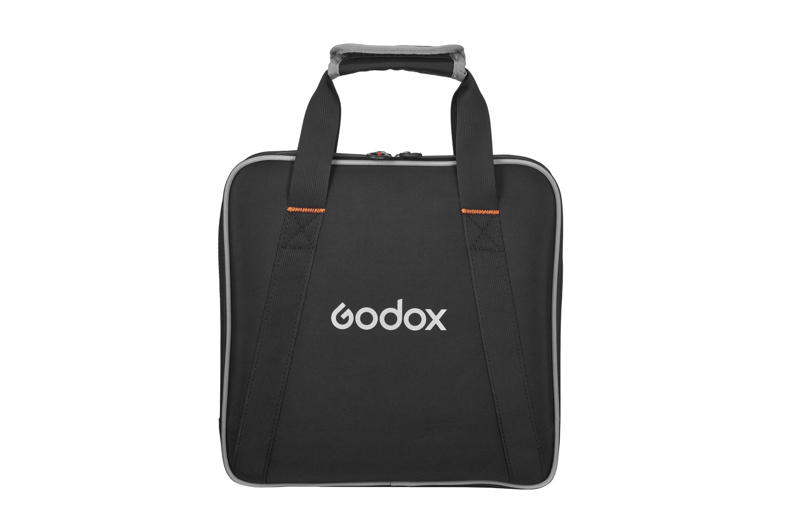 Godox FH50Bi flexible bi-color LED light panel, 30x30cm, foldable, color temp 2800-6500K, CRI/TLCI 97, 11 special effects, wireless control via app or remote, lightweight and slim design for versatile use