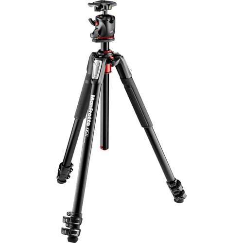 This Manfrotto kit combines the sturdy 055 Aluminium 3-section tripod with a XPRO Q2 ball head with quick-release camera plate for effortless versatility.