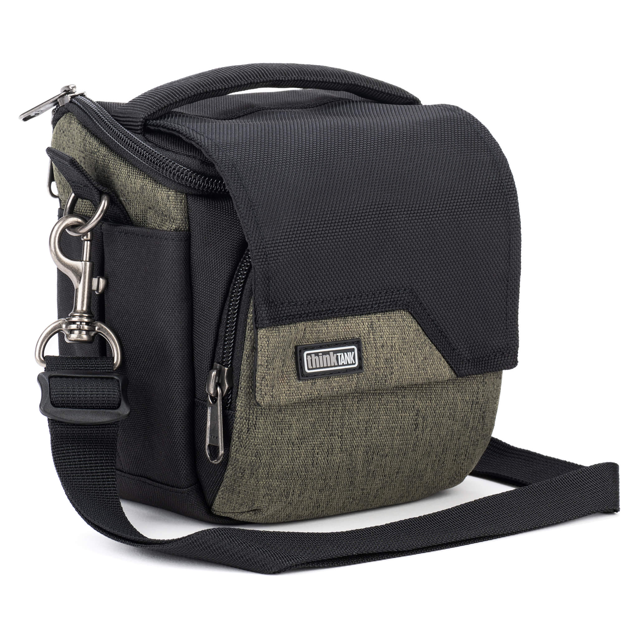 The Think Tank Photo Mirrorless Mover 10 is a compact, protective camera bag designed for mirrorless cameras and small photography accessories, featuring a sleek, durable exterior.
