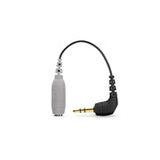 RODE SC3 TRRS to TRS 3.5mm adaptor cable for connecting smartLav+ microphones to cameras or recorders.