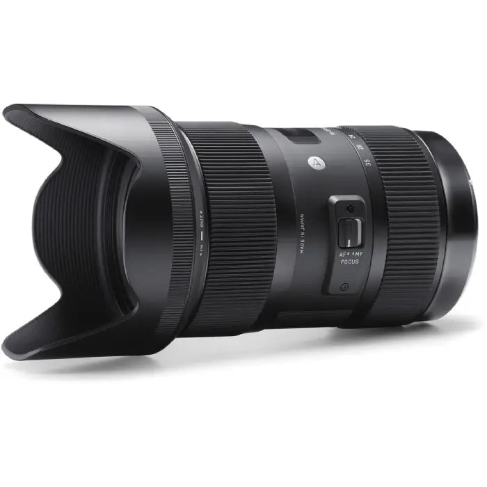 The Sigma 18-35mm f/1.8 DC HSM Lens for Canon is a zoom lens featuring a large fixed aperture and is perfect for low-light street photography. Buy now.