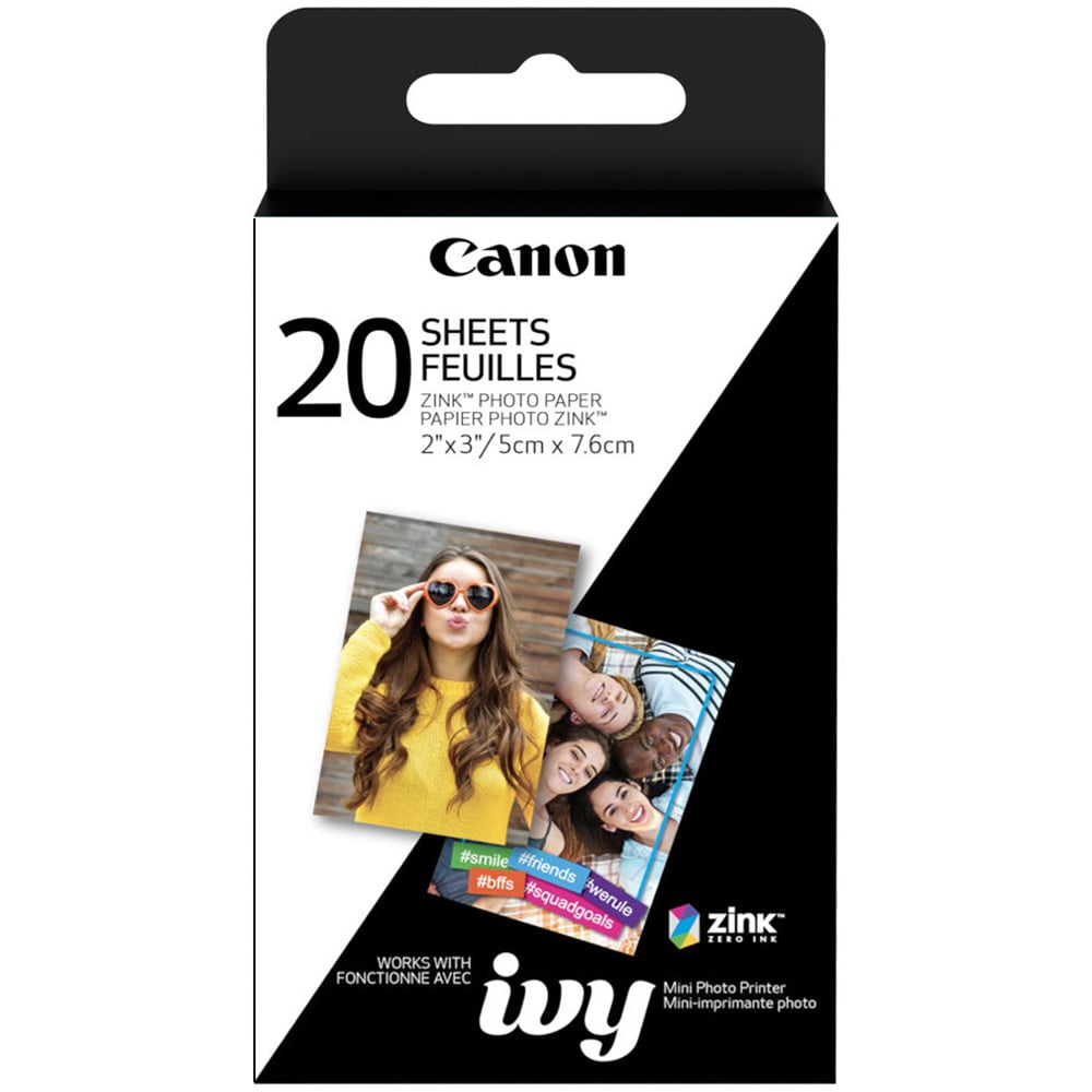 Canon Zoemini Zink Photo Paper (20 Pack) – Outdoorphoto