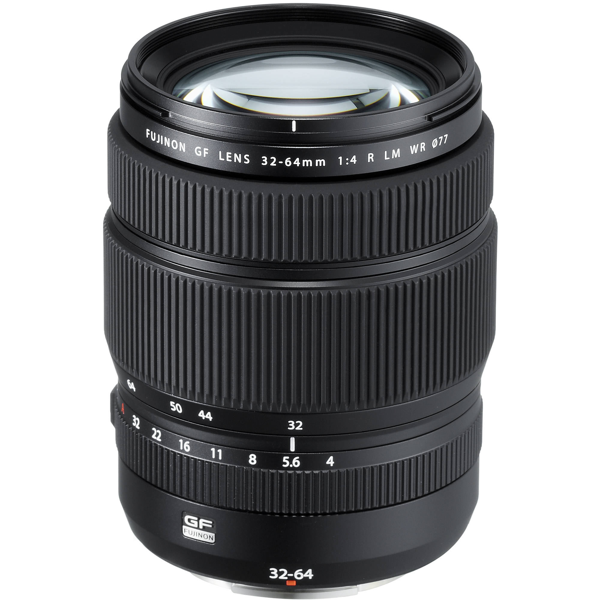 Fujifilm GF 32-64mm f/4 R LM WR medium-format zoom lens