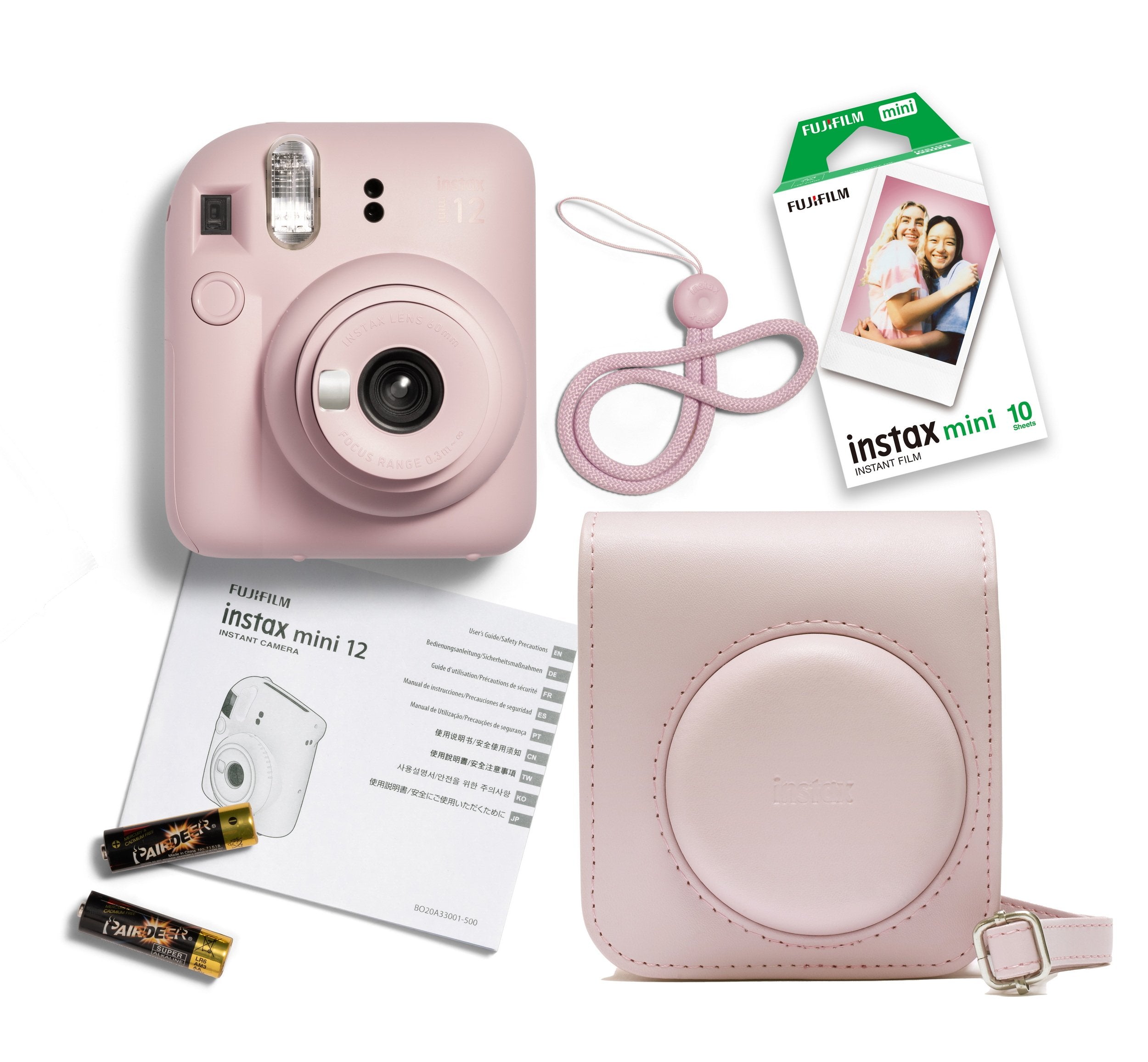 Fujifilm Instax Mini 12 Kit (Blossom Pink) – Outdoorphoto