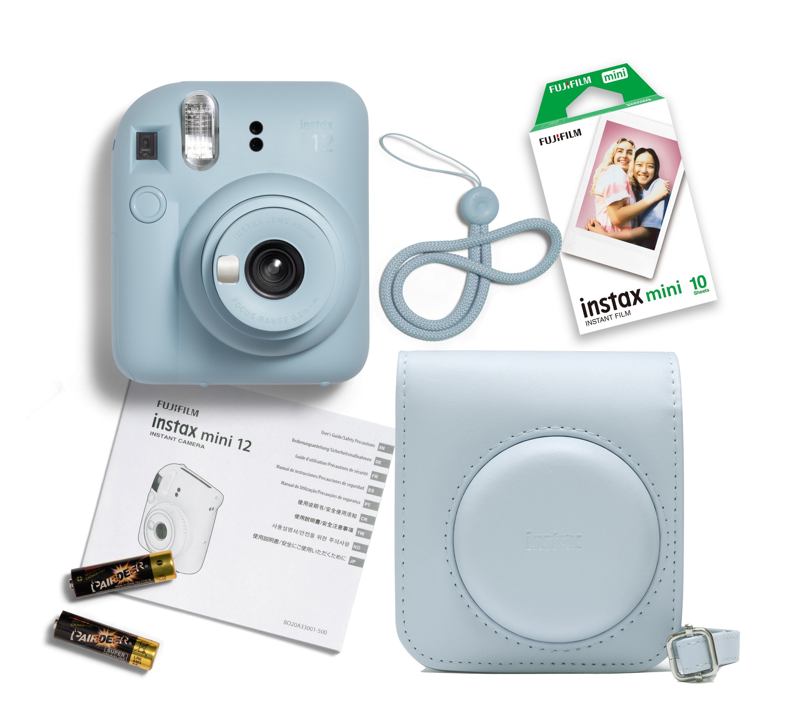 Fujifilm Instax Mini 12 Kit (Pastel Blue) – Outdoorphoto
