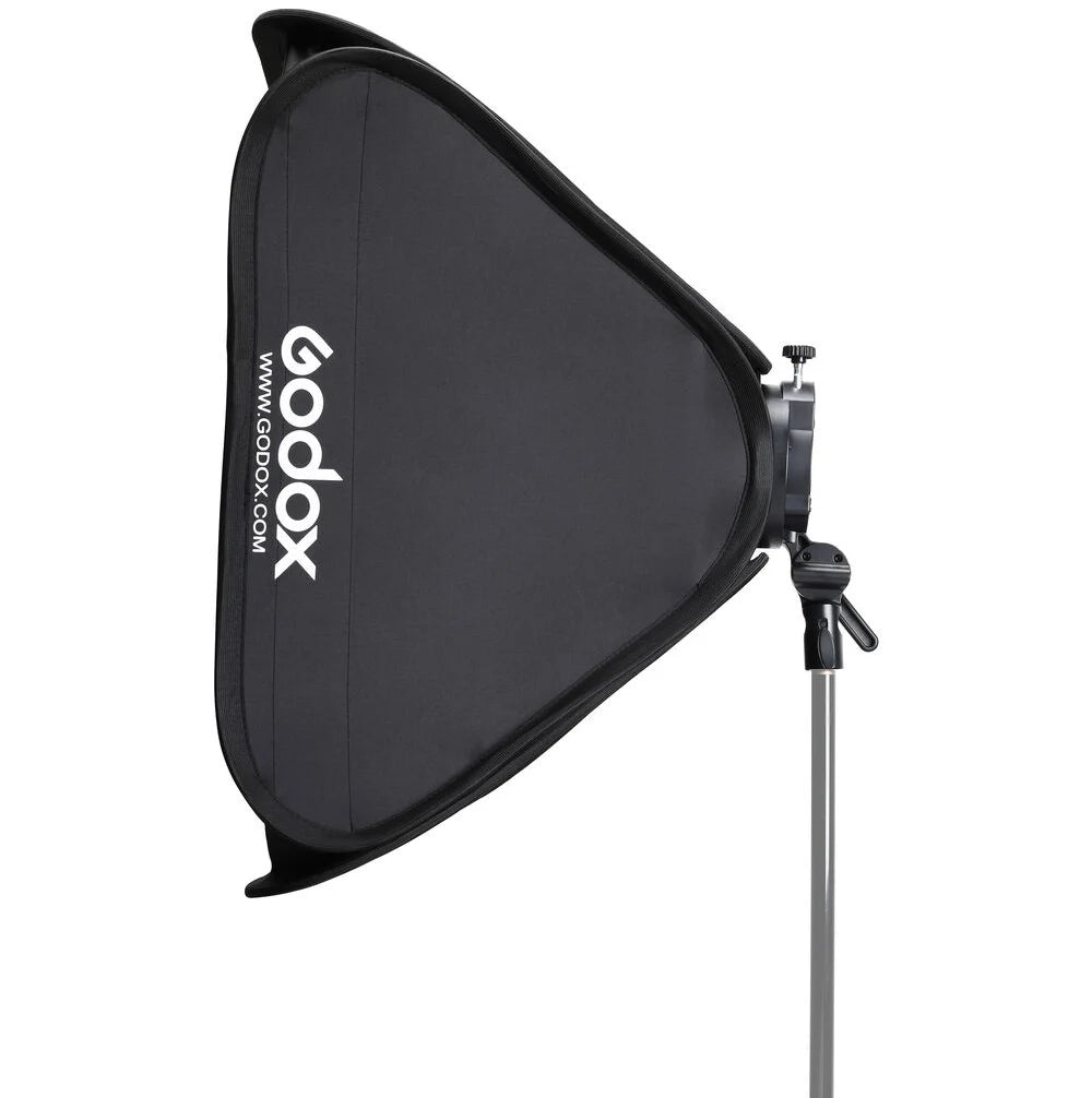 Godox S2 Speedlite Bracket with Softbox (80x80cm), Grid Carrying