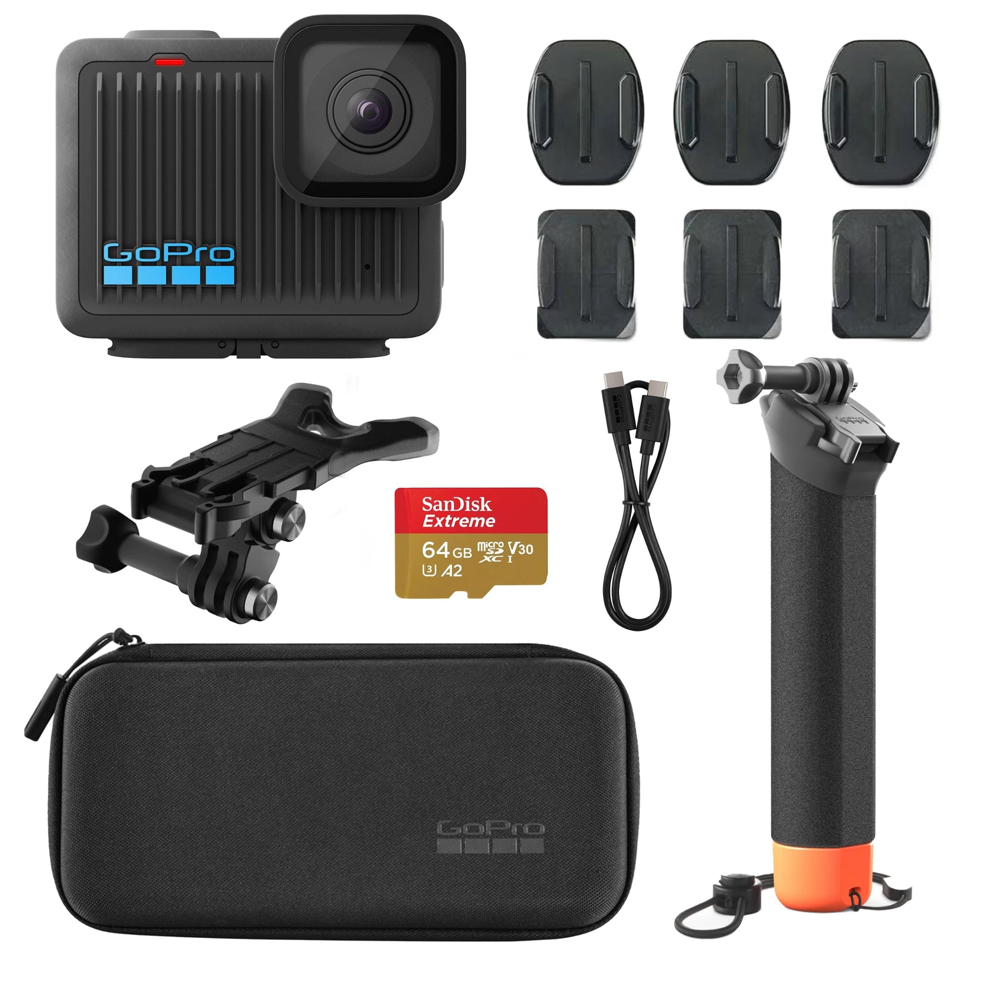 GoPro - orioribu UIRWOU 360° Motorcycle Mount for GoPro Hero10/9/8/max/7/6/5