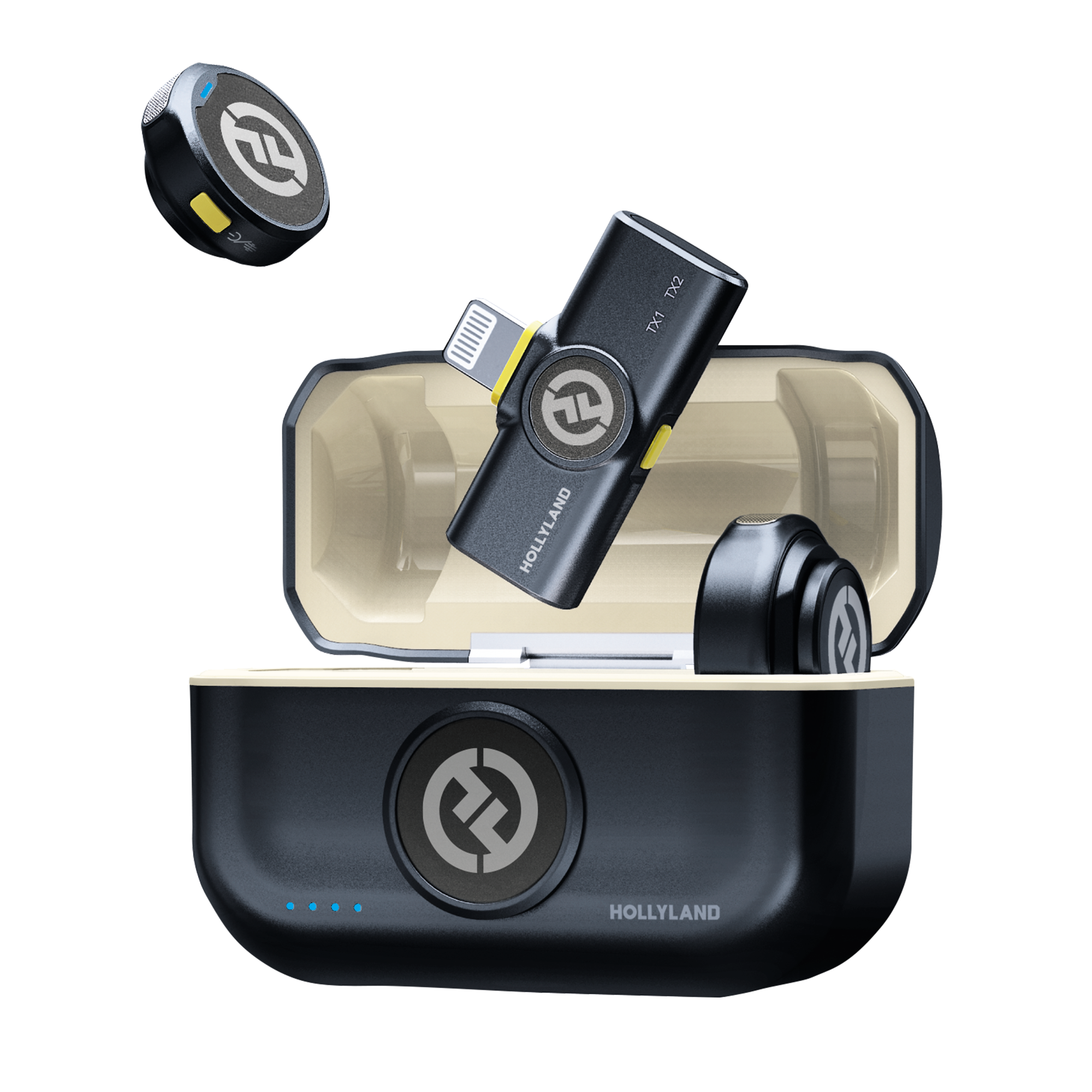 Hollyland LARK M2 DUO Wireless Mic for iPhone – Outdoorphoto