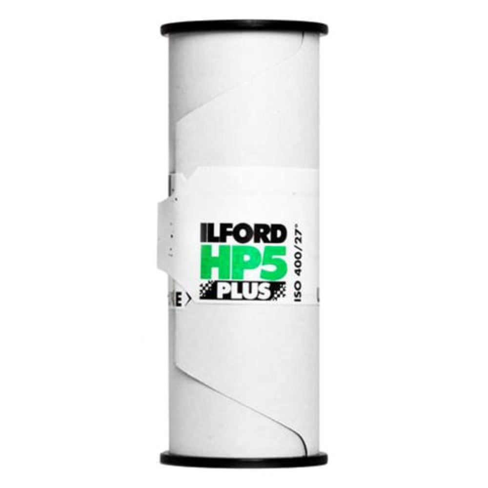 Ilford HP5 Plus 120 400 ISO is a medium-contrast, all-purpose black and white film for medium format cameras.