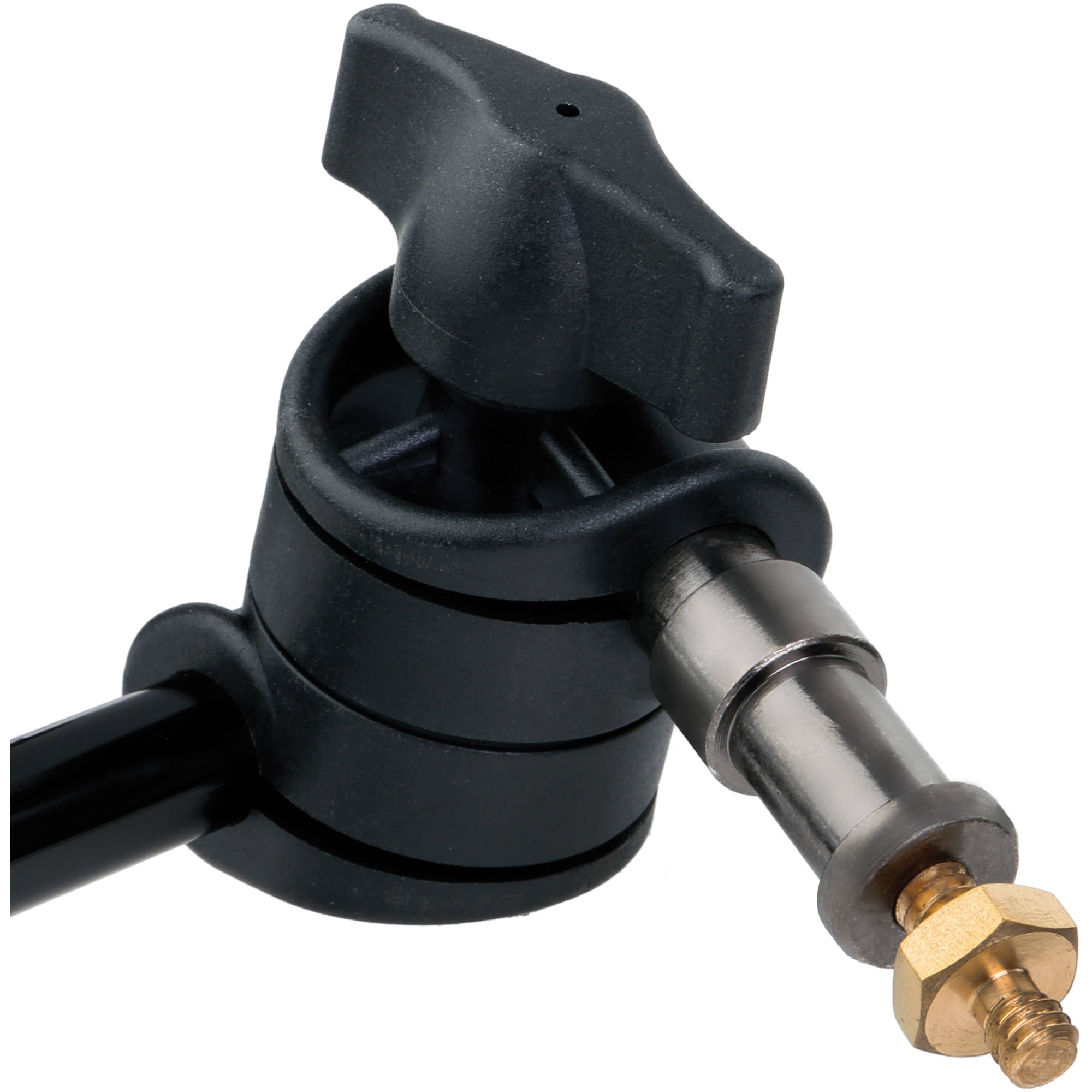 Impact 1/4" to 1/4" Adaptor Spigot for connecting cameras, lights, microphones, and accessories to tripods, clamps, or custom rigs