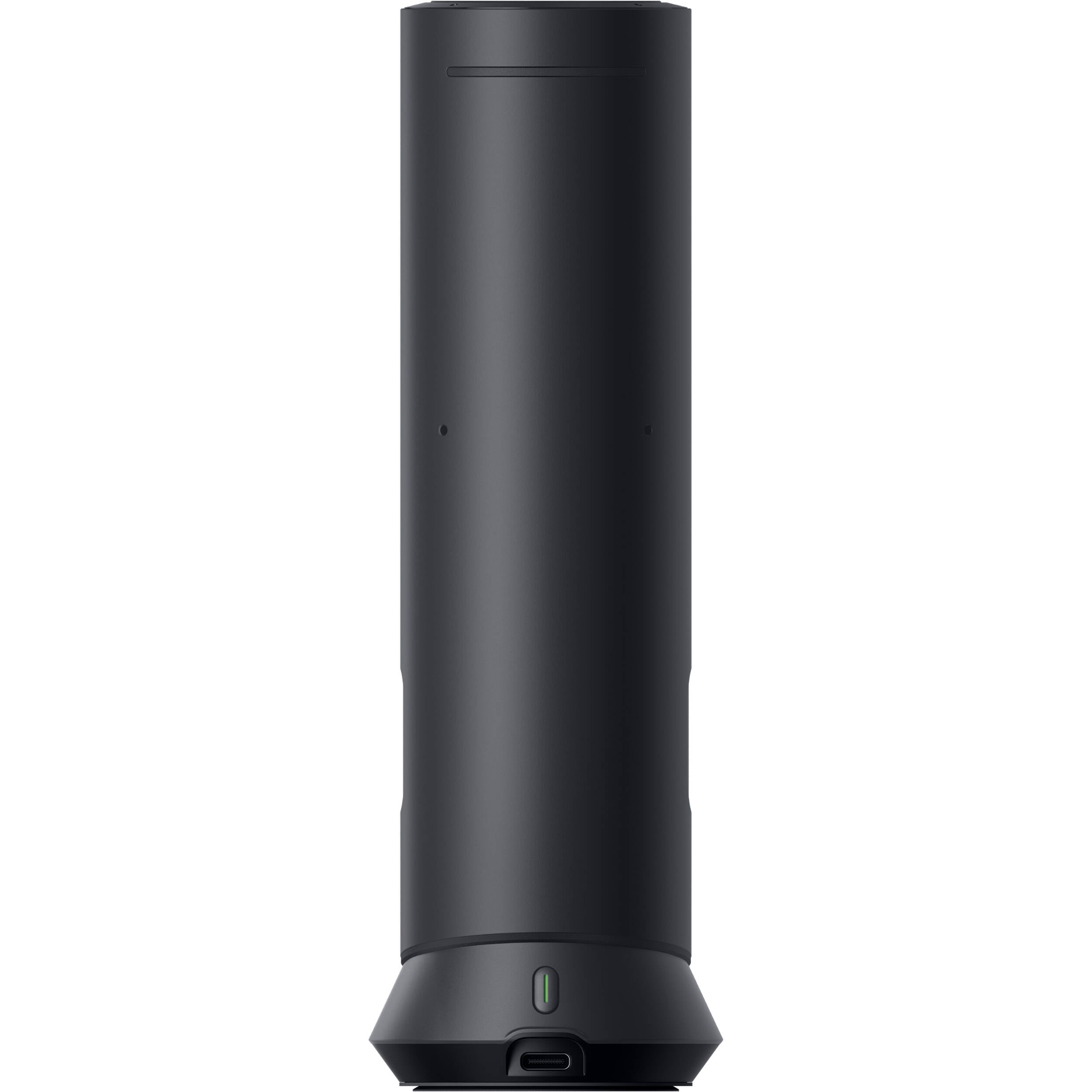 Professional desktop microphone Insta360 Wave with AI noise reduction and directional pickup.