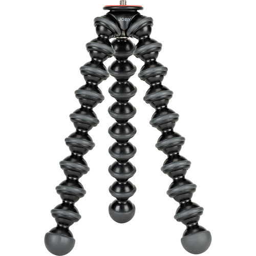 Compact flexible Joby GorillaPod 1K mini tripod with jointed legs and ball head.