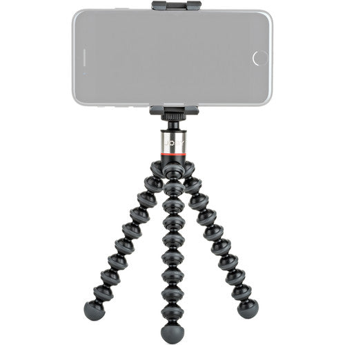 JOBY GripTight ONE GorillaPod Stand—mini flexible tripod with ball head and smartphone clamp.