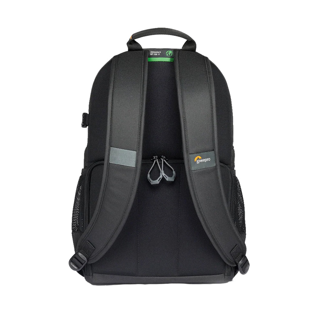 Lowepro Adventura BP 150 III black camera backpack for mirrorless and DSLR gear