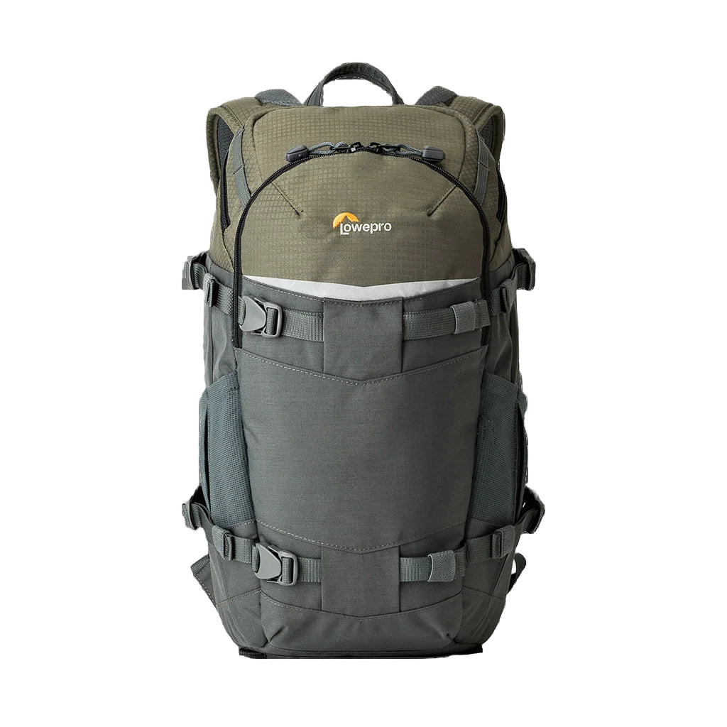 Lowepro Flipside Trek BP250 AW compact camera backpack with body-side access
