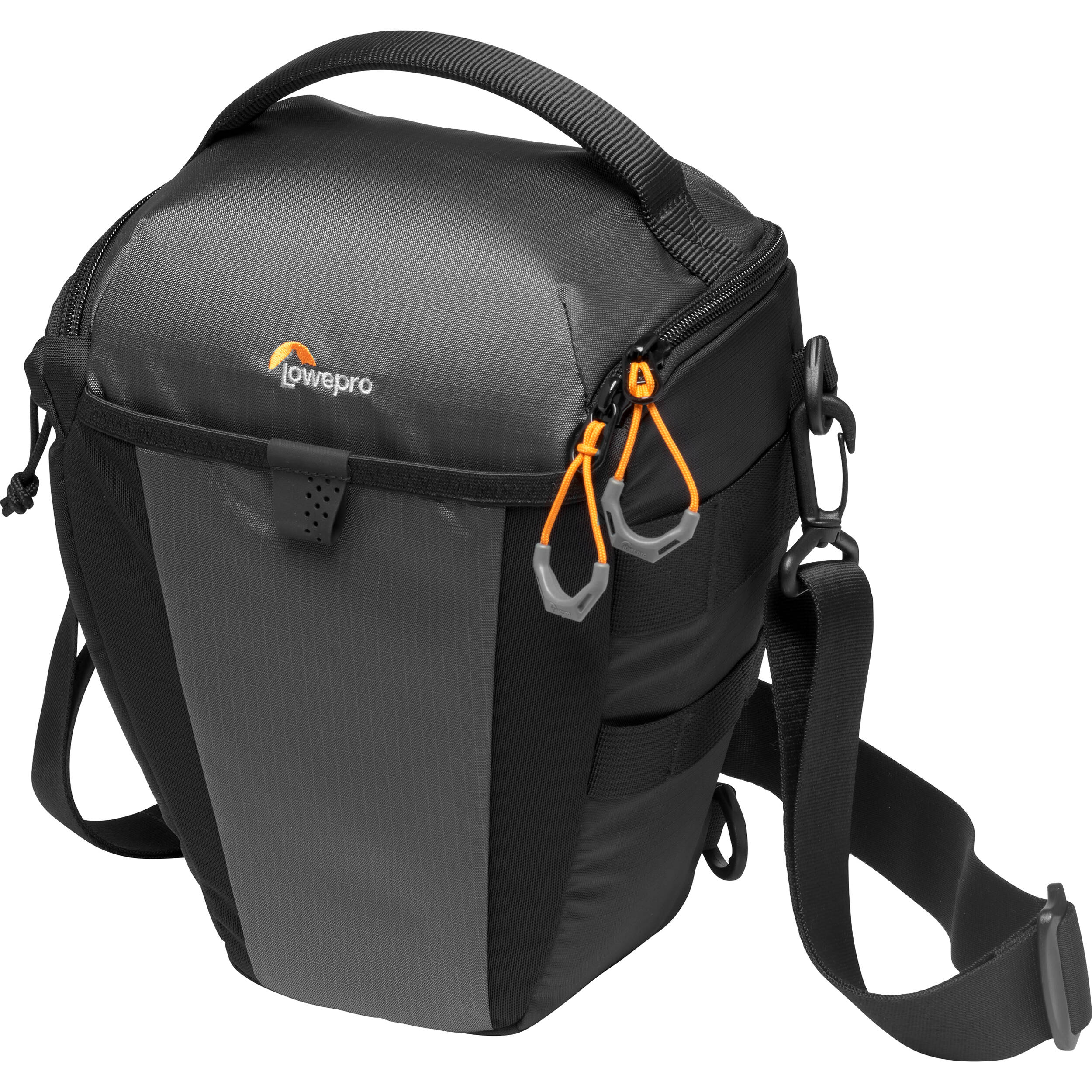Think Tank Photo Active TLZ 50 AW top-loading camera bag with All Weather AW Cover.