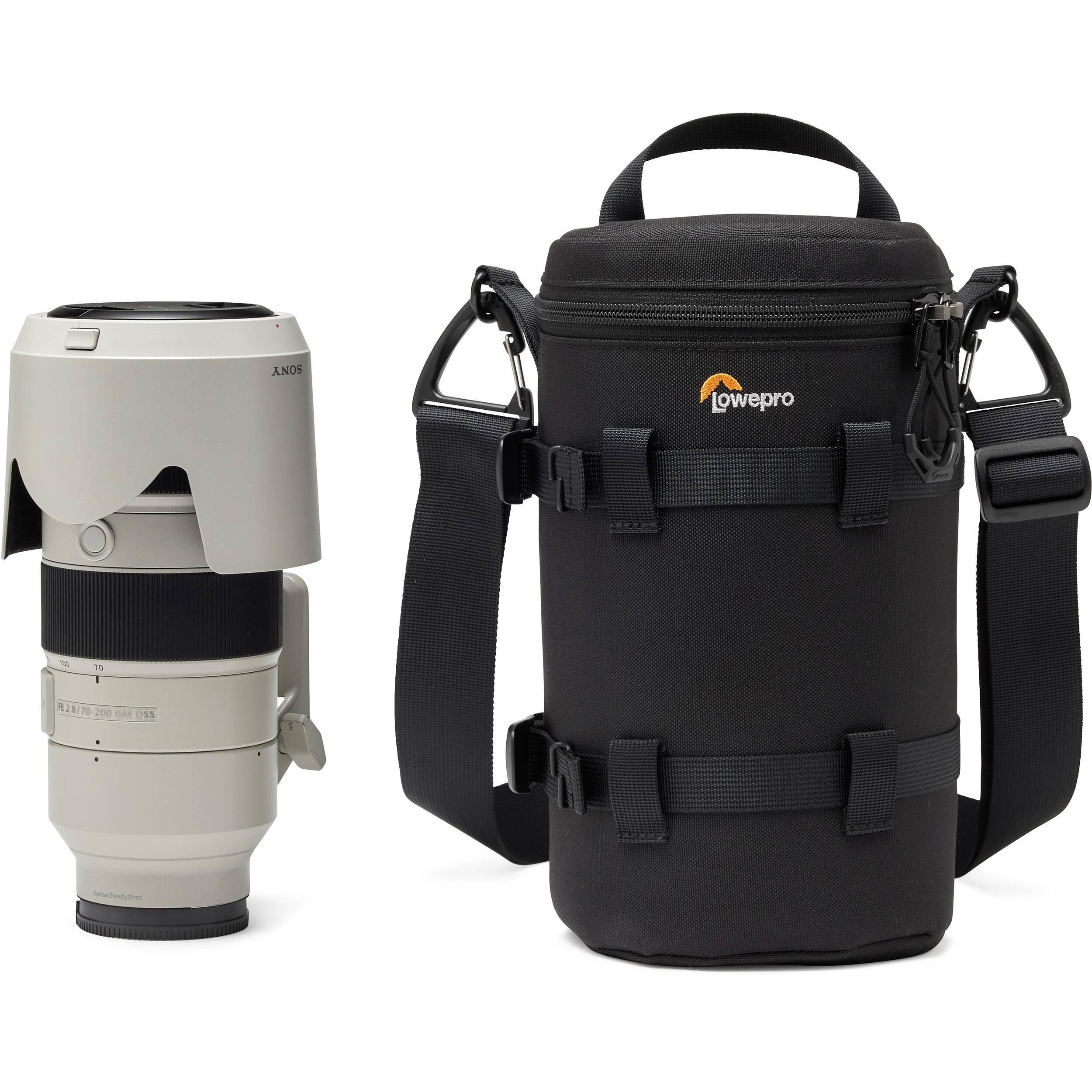 ProTactic LCS III lens case with removable shoulder strap and belt attachment
