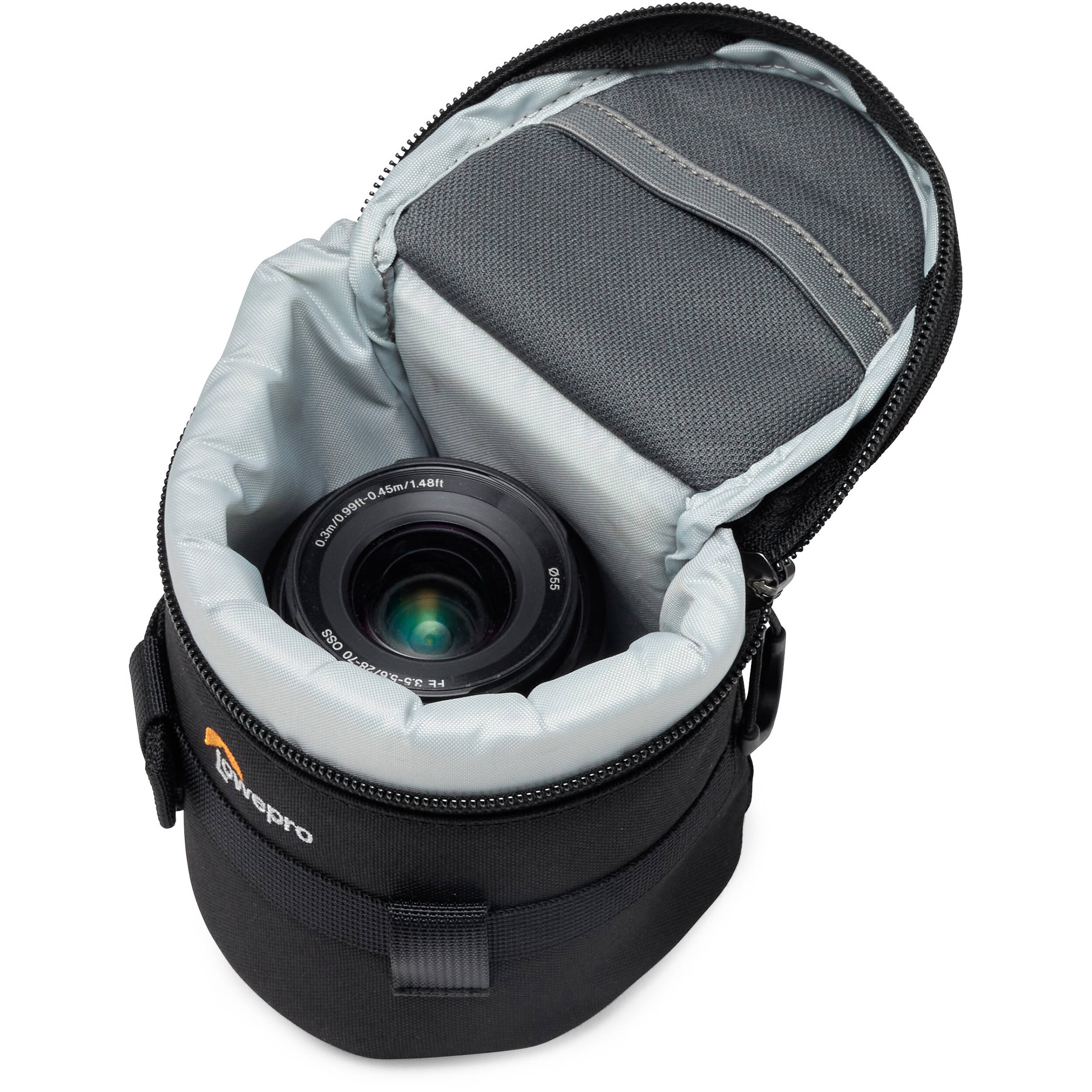 ProTactic LCS III lens case with removable shoulder strap and belt attachment