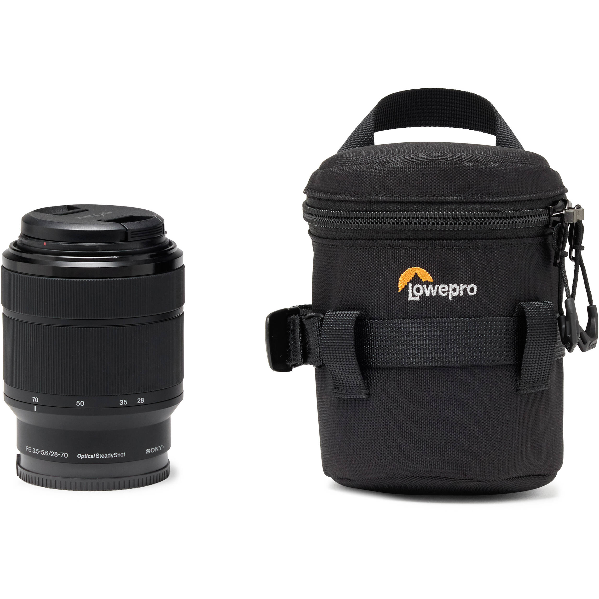 ProTactic LCS III lens case with removable shoulder strap and belt attachment