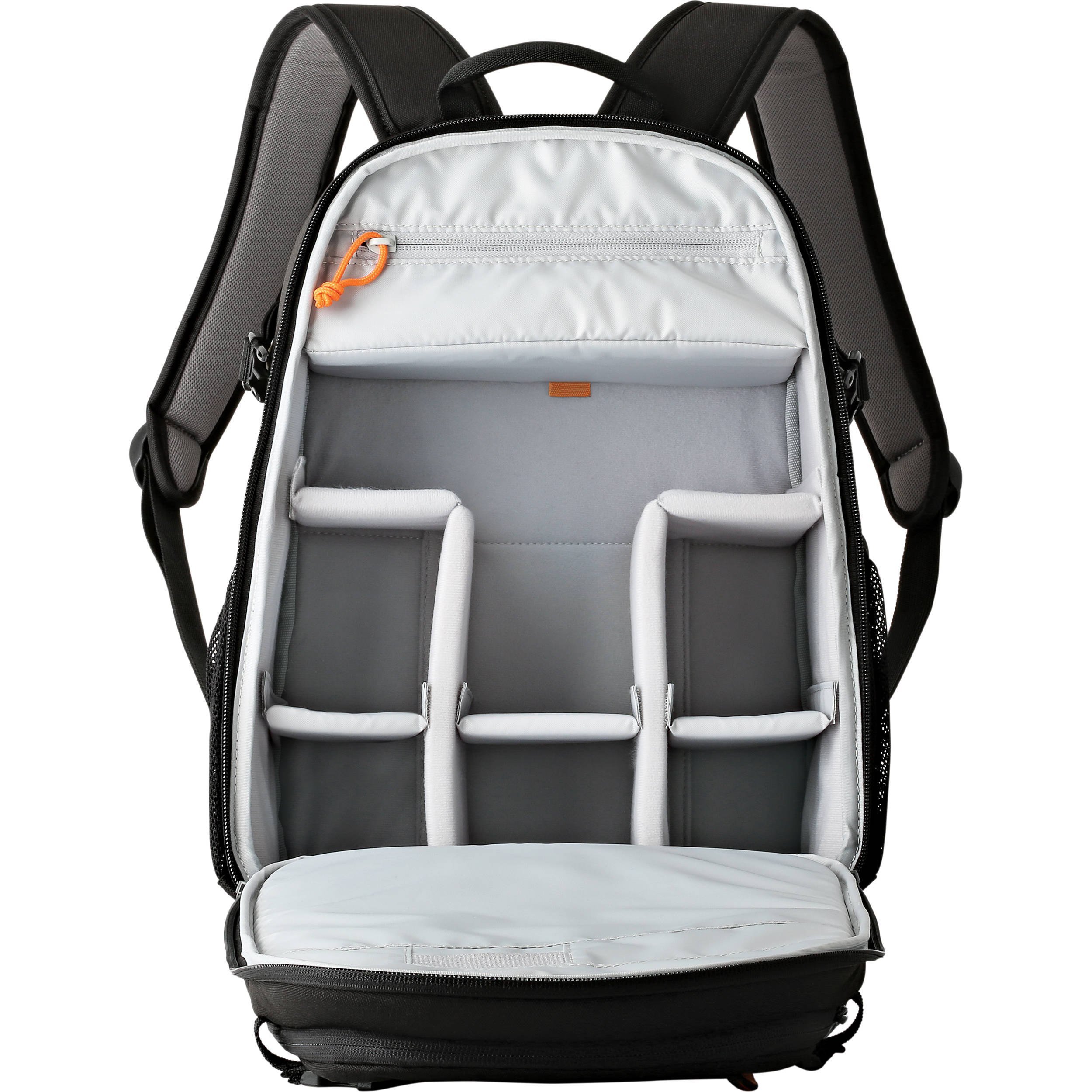 Lowepro Tahoe Backpack with padded adjustable interior and UltraFlex panel for cameras and personal gear