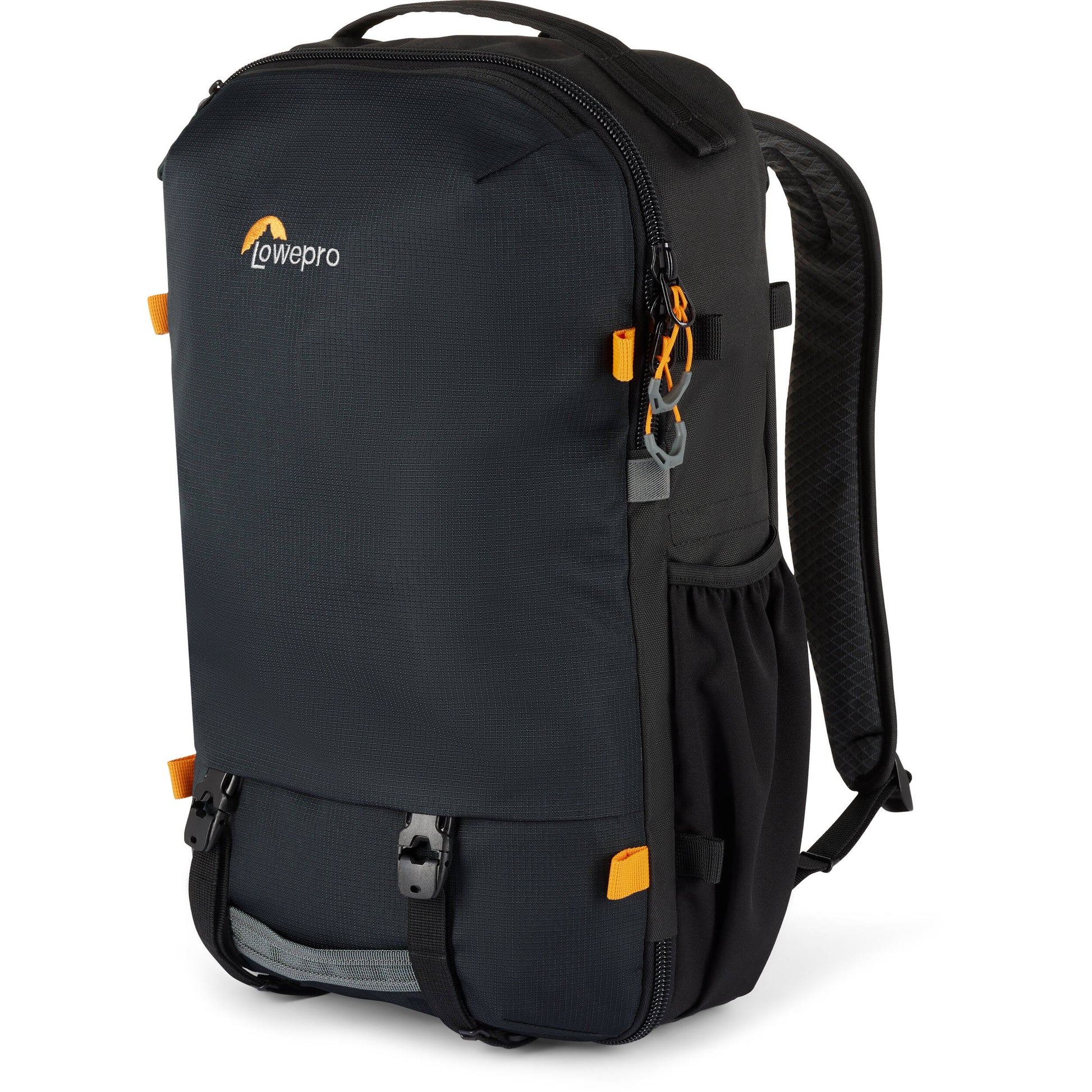 Lowepro Trekker Lite BP 250 AW Backpack in black with removable GearUp camera insert, All-Weather Cover, and eco-friendly design