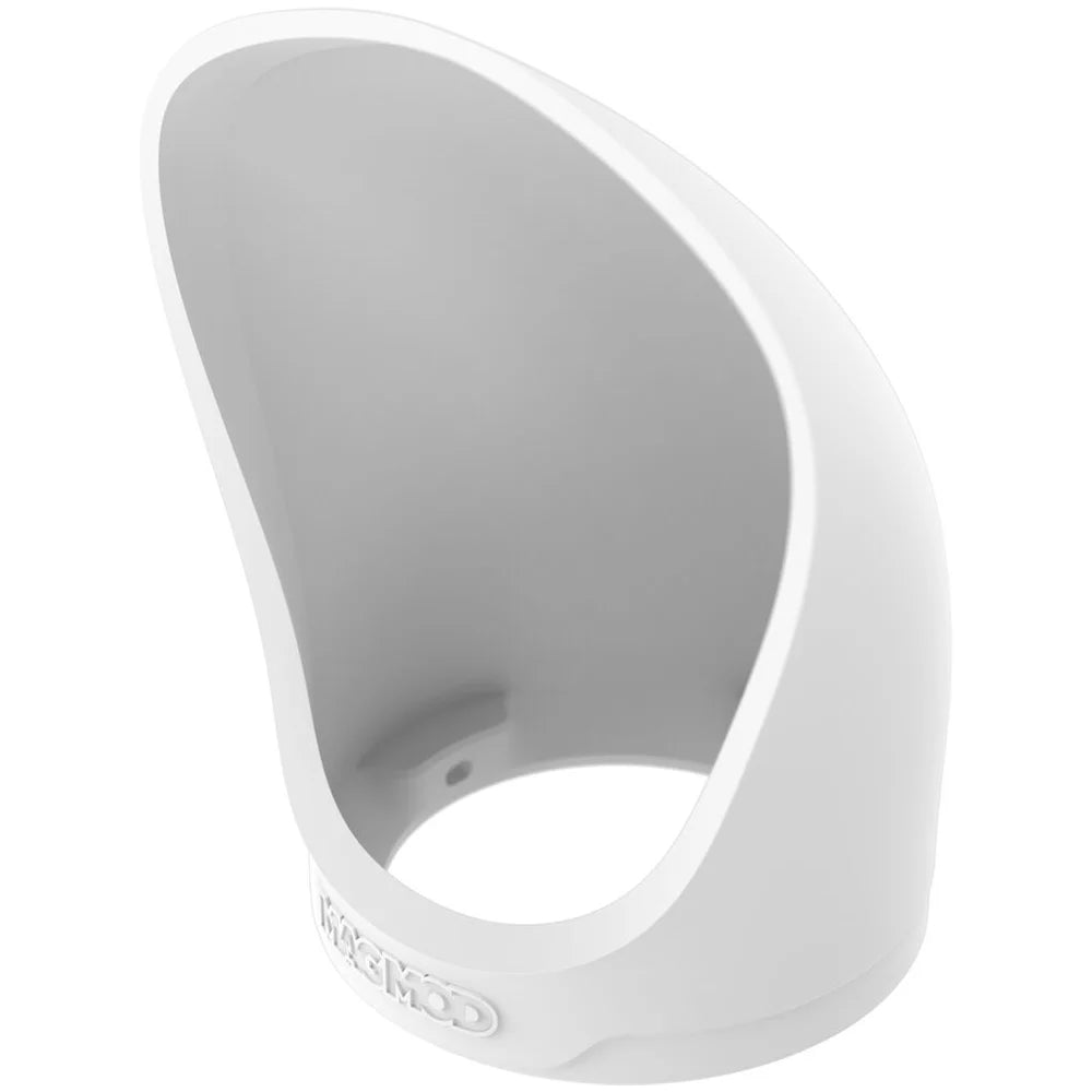 MagMod MagBounce 2 magnetic bounce flash diffuser in white silicone for softer light.