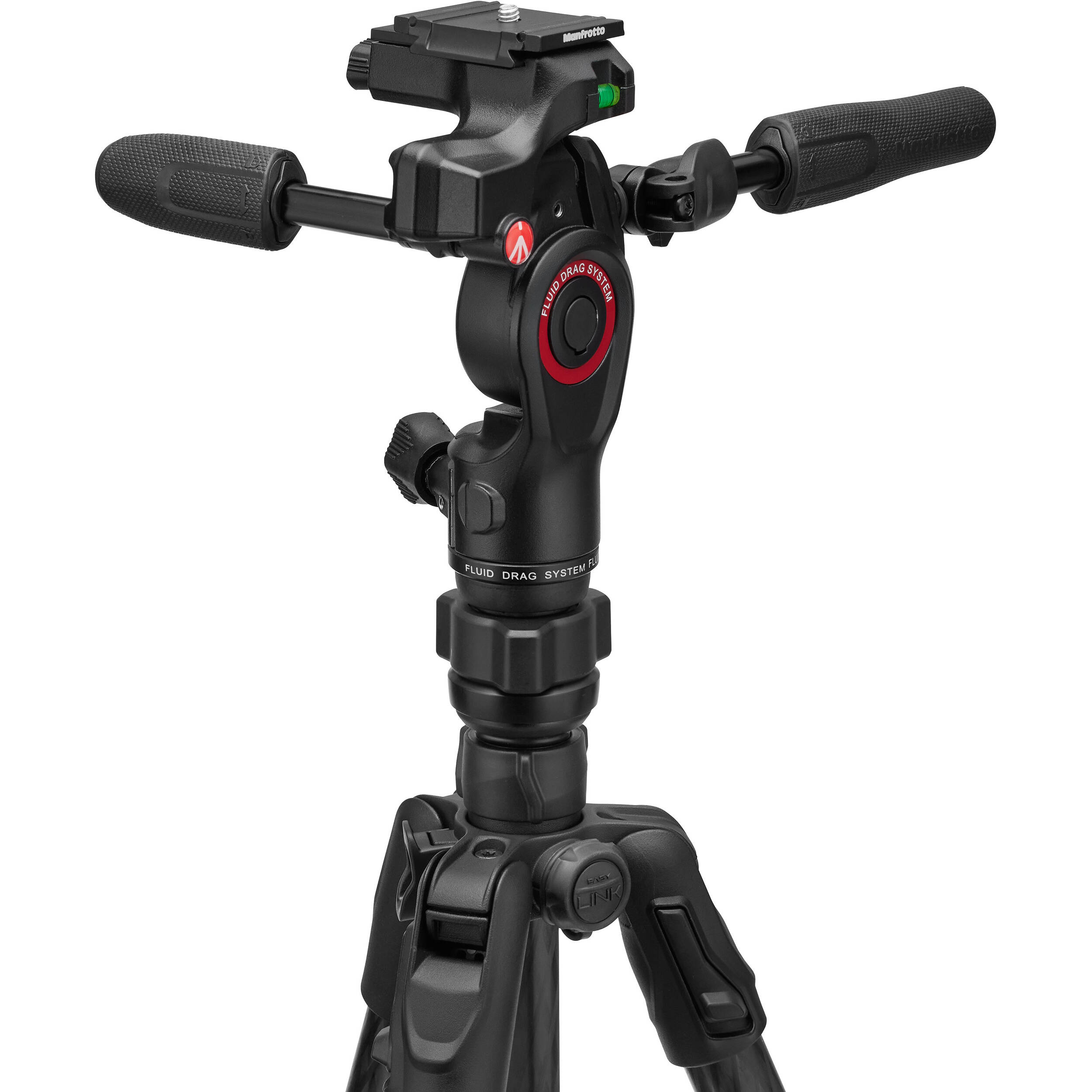 Manfrotto Befree GT PRO 3-Way Aluminium Tripod Kit with 3-way live head, compact travel tripod supporting 6 kg for photography and videography.