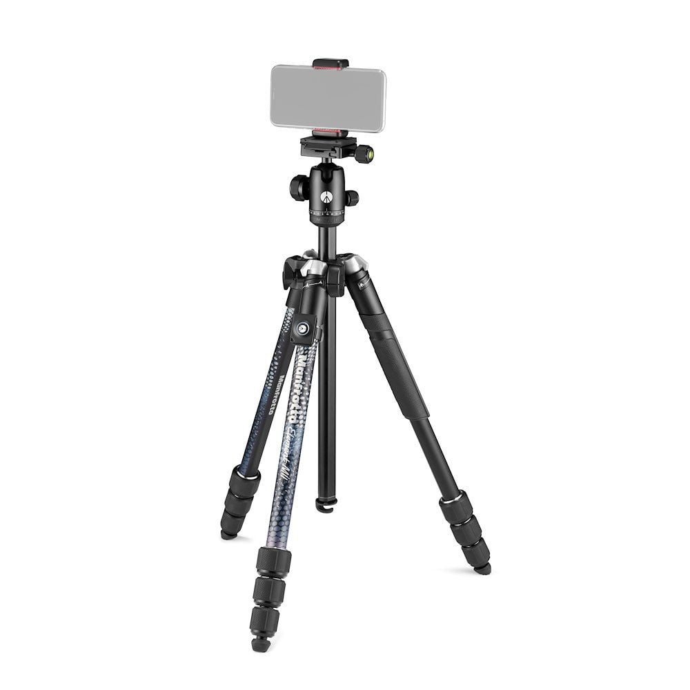 The Manfrotto Element MII Mobile Bluetooth Aluminium Tripod offers you a lightweight but sturdy design, ideal for adventures. Available in South Africa.